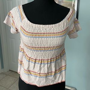 Off the shoulder shirt